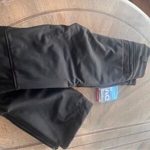 Mens ski pants black medium new